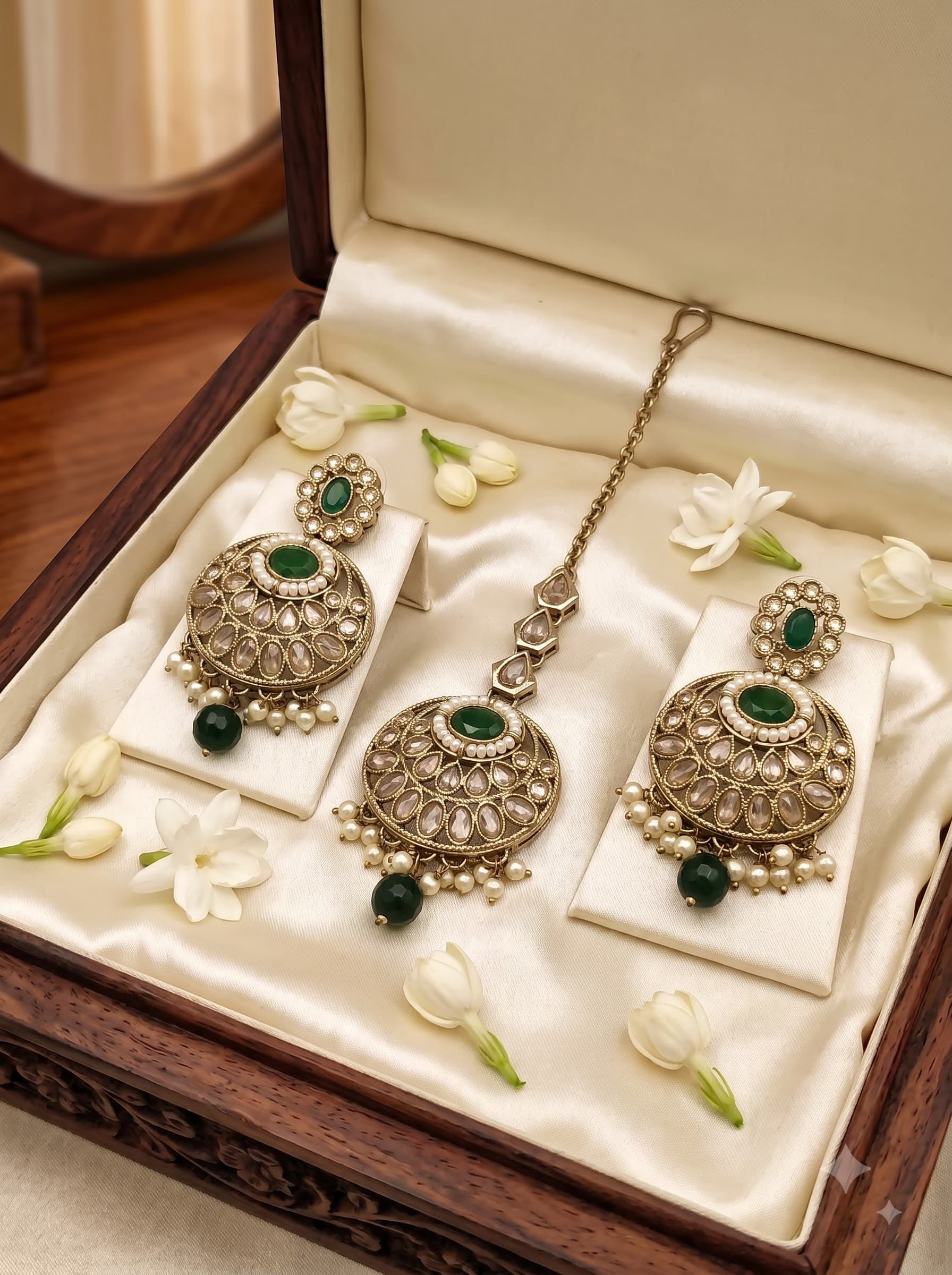 Earing Tikka Set