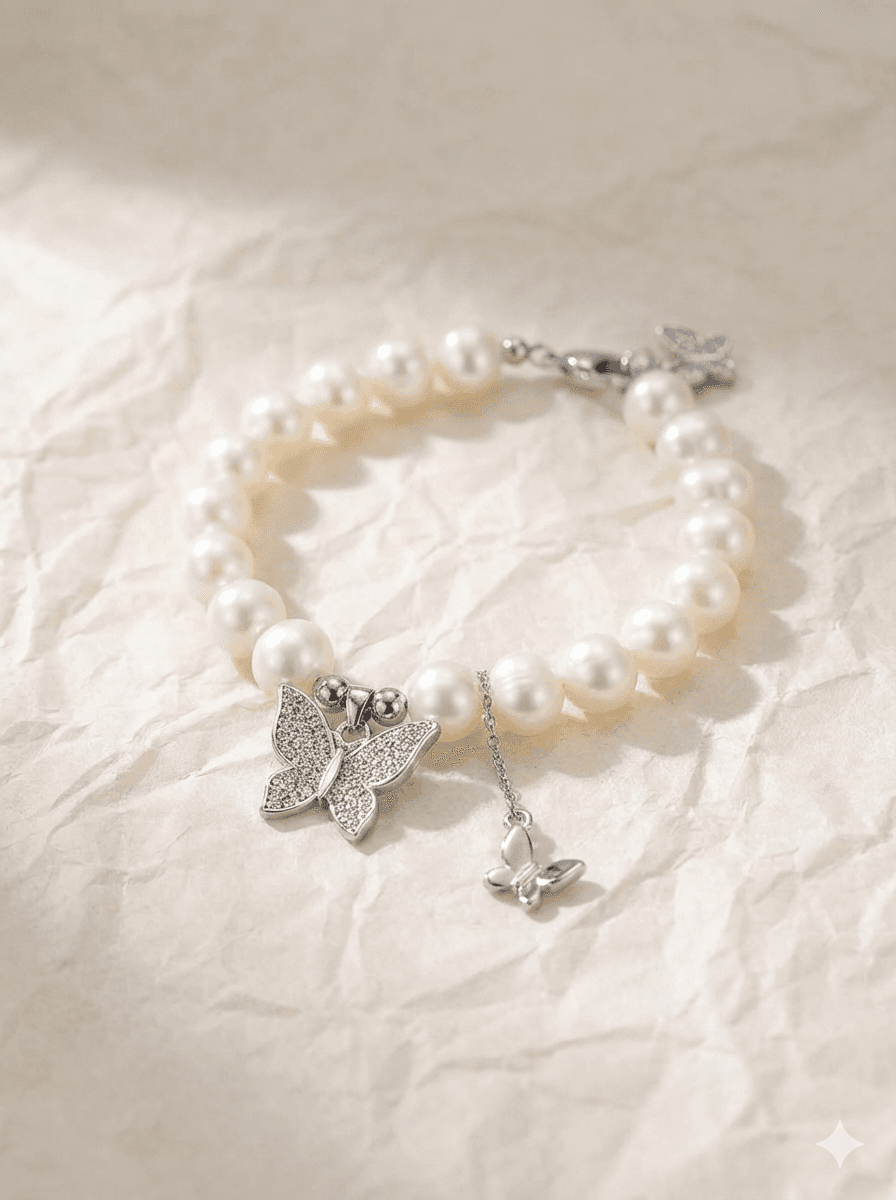 Butterfly Charm Bracelet