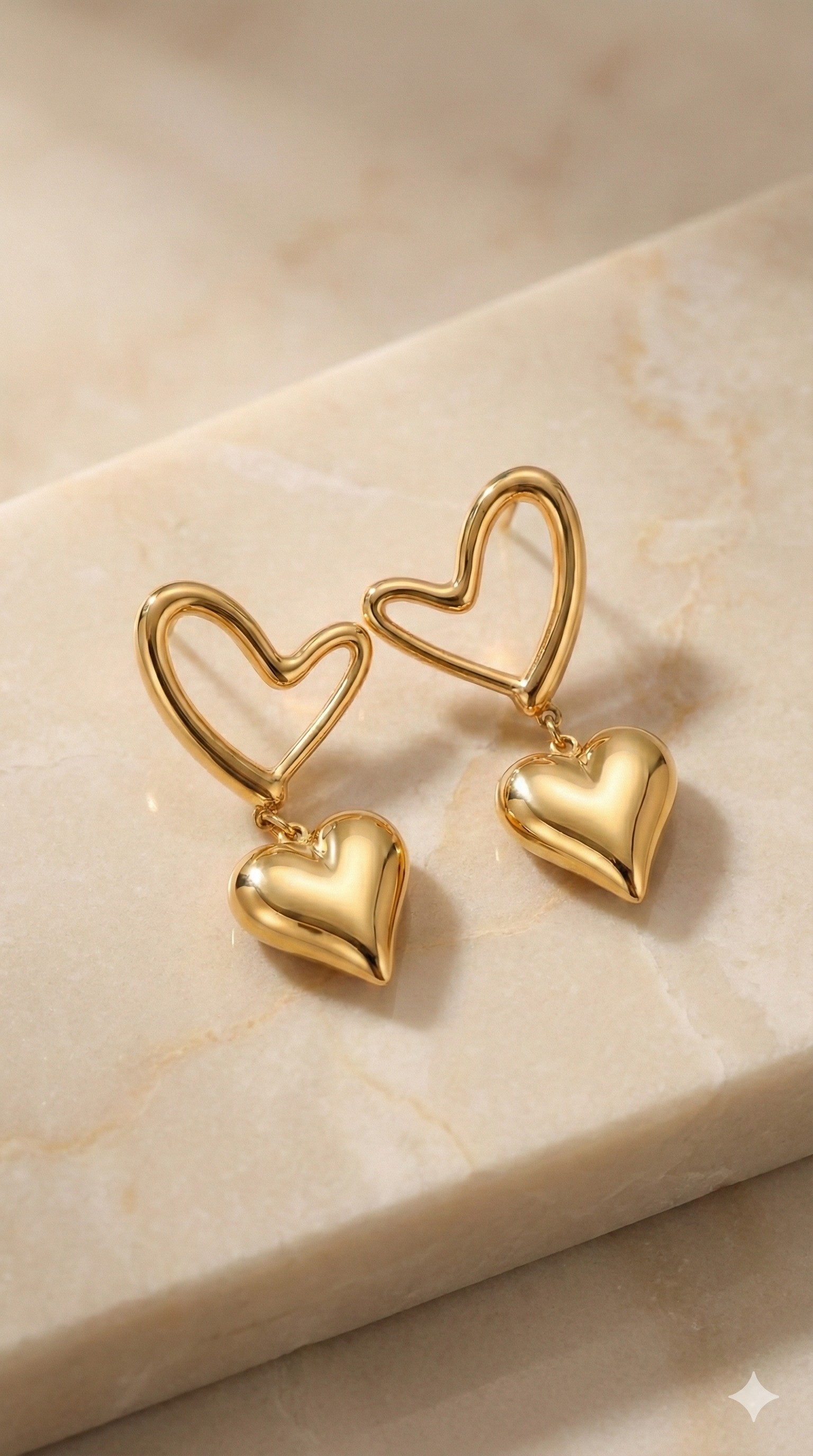 Gold Hearts